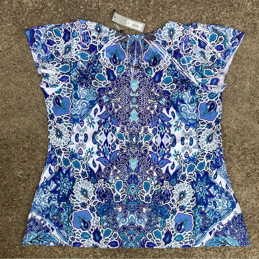APT 9 Blouse Size 2X in Jasmine - Picture 3 of 5